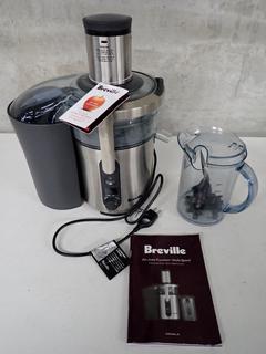 Breville BJE510XL/A Multi-Speed Juice Fountain.