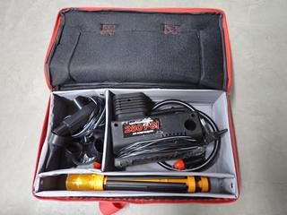 Plug-In Air Compressor, Flashlight, Multi Tool Kit, Etc. 