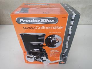 Proctor Silex 12-Cup Auto Pause and Serve Coffee Maker.