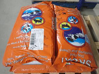 (4) Skoki 40 Lb. Bags of Dog Food.