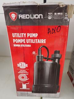 Red Lion RL-MP25 1/4 Hp Utility Pump.