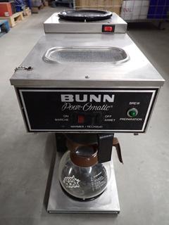 Bunn Coffee Maker, Model # C12-2 and S/N B-02267.