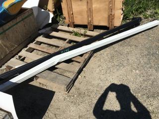 (2) Aluminum Downspouts 8 Ft L/Ea. *Damaged*