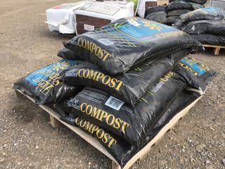 (9) Bags of Natural Compost 40 L / 23 Kg.