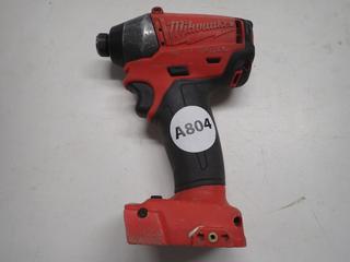 Milwaukee Cordless Impact Driver, No Battery.