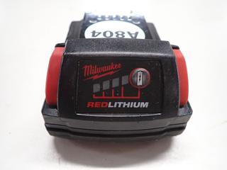 Milwaukee M18 Red Lithium CP 1.5 Battery Pack.