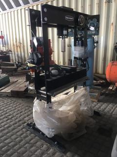 Pro Point 50 Ton Pneumatic/Hydraulic Shop Press.