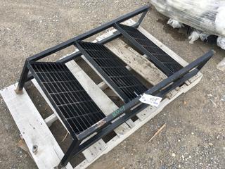 Set of Steel Stairs 27 In x 48 In.