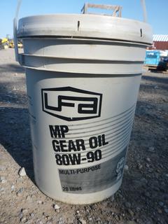 (1) Pail of UFA 80W-90 Multipurpose Gear Oil 20 L.