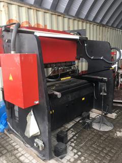 Amada Type D-9 80 Ton Press Brake, Table Length 94.5 In, Model # RG-80 and S/N 812336.