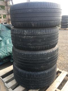 (4) Michelin Tires, 255/50 R19 107H M+S.