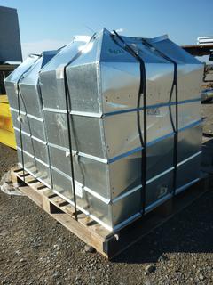 Pallet of Tin Duct Work, Approximately 33 In x 25 In x 15 In.