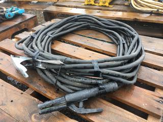 (2) 50 Ft Lengths of 2/0 AWG 600V Welding Cable.