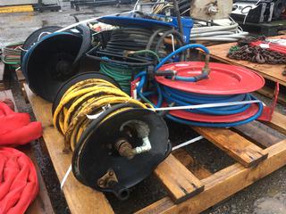 Air Hose Reels c/w Air Hose.