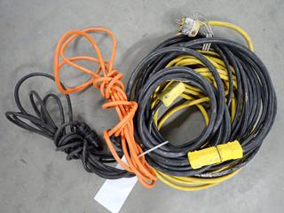 Assorted Heavy & Light Duty Extension Cords.