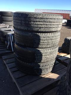 (4) Firestone Transforce HT Tires LT 275/70R18 125/122S M+S.