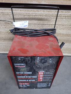 Century Model: 141-303-901 6/12 Volt Battery Charger Engine Start.