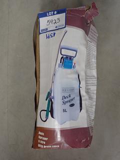 Home & Garden 5L Deck Sprayer.