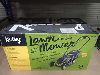 Radley Model GY5210 14 1/2 In 12 A Electric Lawn Mower.