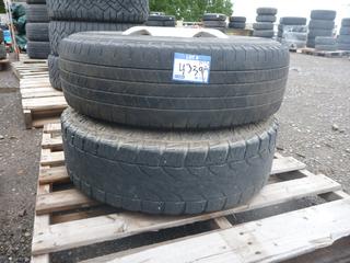 (2) Michelin Energy Saver A/S Tires, LT235/80 R17, 120/117R c/w Rims/