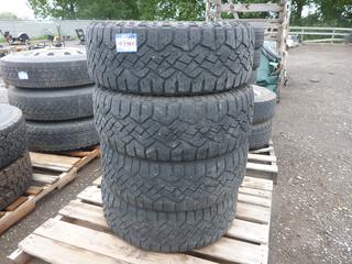 (4) Goodyear Wrangler Tires, 275/55 R20 113S M+S.