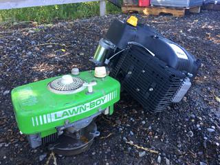 Powermore 4 20cc Motor and Lawnboy D-415 Motor. *Both Requires Repair*