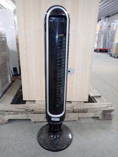 Noma Oscillating Tower Fan, Model # 40TLCDTF.