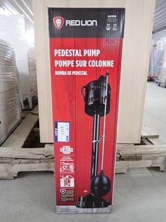 Red Lion RLSP33PED 1/3 Hp Pedestal Pump.