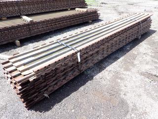 Steel Landing Interlocking Mats 20 In W x 12 Ft L.