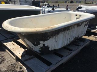 Cast Iron Tub.