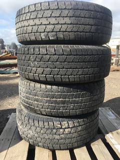 (4) Wild Country Radial XRT Tires 31x10.5 R15 LT M+S w/ Rims.