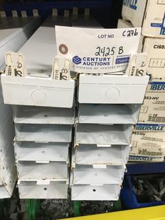 Quantity of T8 Fixtures, 2 Tube 120V 3 Ft Long.