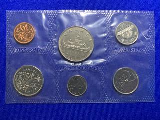 1968 Canada Uncirculated Coin Set.