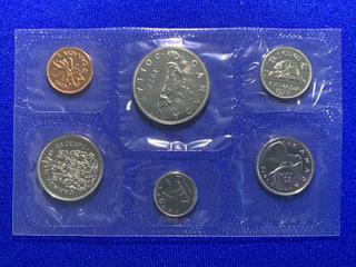 1972 Canada Uncirculated Coin Set.