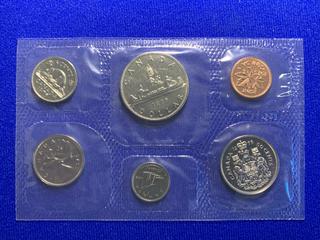 1975 Canada Uncirculated Coin Set.