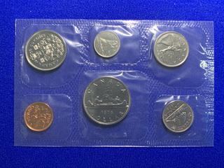 1976 Canada Uncirculated Coin Set.