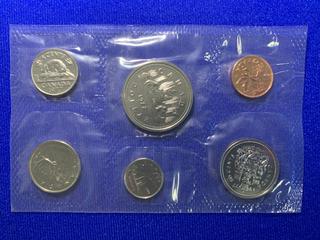 1977 Canada Uncirculated Coin Set.