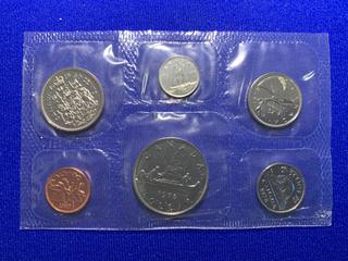 1978 Canada Uncirculated Coin Set.