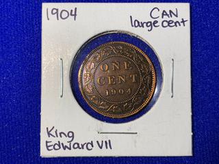 1904 Canada One Cent Coin.