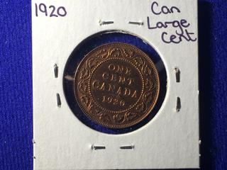 1920 Canada One Cent Coin.