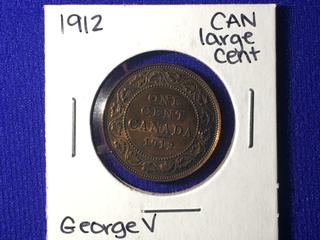 1912 Canada One Cent Coin.