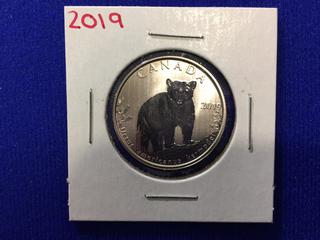 2019 Canada Fifty Cent Coin "Ursus Americanus Kermodei".