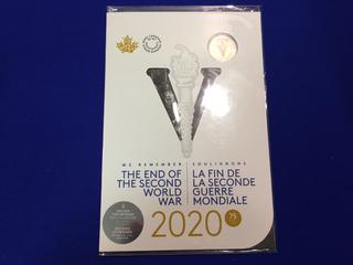 2020 Canada "The End of The Second World War" Coin Collection .