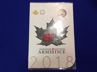 2018 Canada "Armistice" Coin Collection .