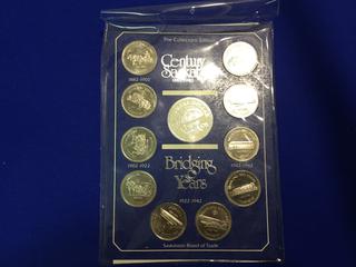 1982 Saskatchewan Centennial Coin Collection.