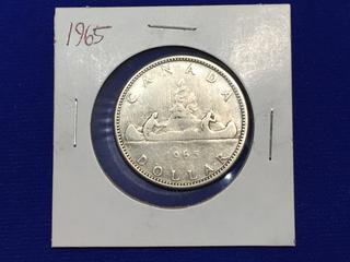 1965 Canada Silver Dollar.