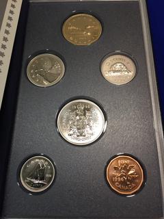 1996 Canadian Coin Set.