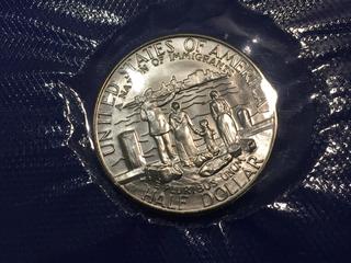 1986 United States Silver Half Dollar, "A Nation Of Immigrants".