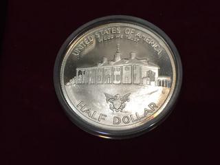 1732-1982 Ninety-Percent Silver Commemorative Half Dollar.