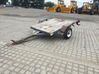 4 Ft. S/A Utility Trailer, 1-7/8 In. Ball Hitch, 4.80-8 Tires No VIN.